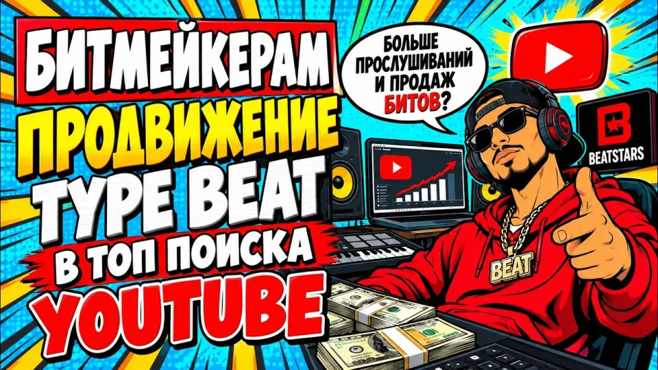 Как работает продвижение битов на YouTube и вывод Type Beat в топ поиска